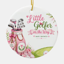 Golf-Baby-Party für Mädchen