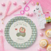 Golf Baby Shower A Little Putter Preppy Argyle   Pappteller (Party)