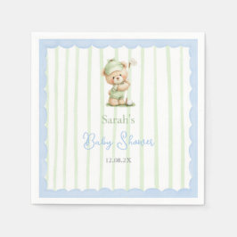 Golf Baby Shower Napkins Serviette