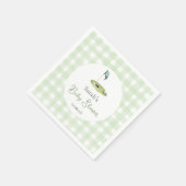 Golf-Baby-Shower-Servietten Serviette (Ecke)