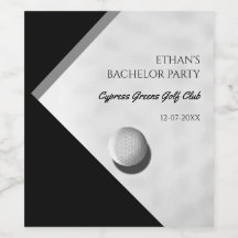 Golf Bachelor Party Golfing Golfer Minimal Stilvol