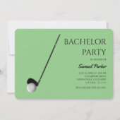 Golf Bachelor Party - Golftrip Classic Einladung (Vorderseite)