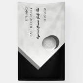 Golf Bachelor Party - Golftrip Classic Stilvoll Banner (Vertikal)