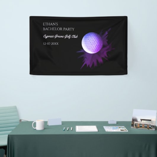Golf Bachelor Party - Golftrip Classic Stilvoll Banner (Messeveranstaltung)
