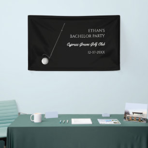 Golf Bachelor Party - Golftrip Classic Stilvoll Banner