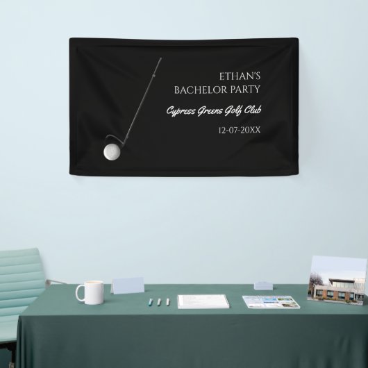 Golf Bachelor Party - Golftrip Classic Stilvoll Banner (Messeveranstaltung)