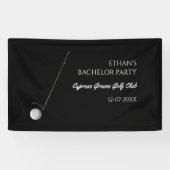 Golf Bachelor Party - Golftrip Classic Stilvoll Banner (Horizontal)