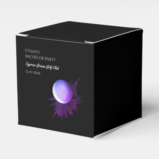 Golf Bachelor Party - Golftrip Classic Stilvoll Geschenkschachtel (Vorderseite)