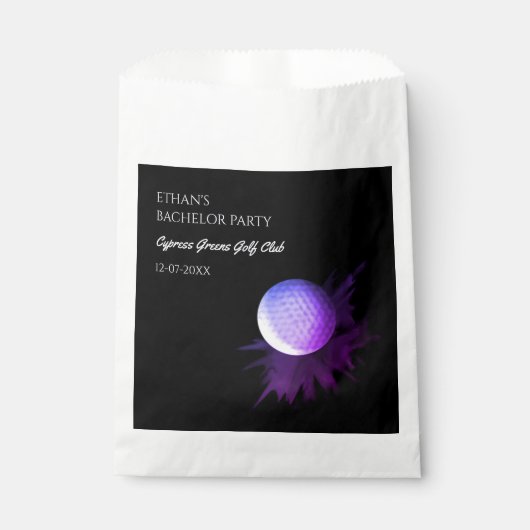 Golf Bachelor Party - Golftrip Classic Stilvoll Geschenktütchen (Vorderseite)