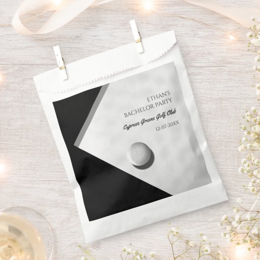 Golf Bachelor Party - Golftrip Classic Stilvoll Geschenktütchen (Ausgeschnitten)