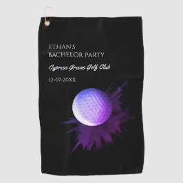 Golf Bachelor Party - Golftrip Classic Stilvoll Golfhandtuch