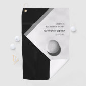 Golf Bachelor Party - Golftrip Classic Stilvoll Golfhandtuch (Insitu)