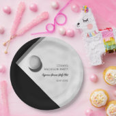 Golf Bachelor Party - Golftrip Classic Stilvoll Pappteller (Party)