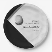 Golf Bachelor Party - Golftrip Classic Stilvoll Pappteller (Vorderseite)