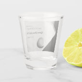 Golf Bachelor Party - Golftrip Classic Stilvoll Schnapsglas (Rückseite)