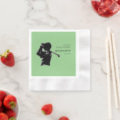 Golf Bachelor Party - Golftrip Classic Stilvoll Serviette (Beispiel)