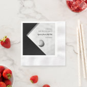 Golf Bachelor Party - Golftrip Classic Stilvoll Serviette (Beispiel)