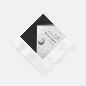 Golf Bachelor Party - Golftrip Classic Stilvoll Serviette (Ecke)