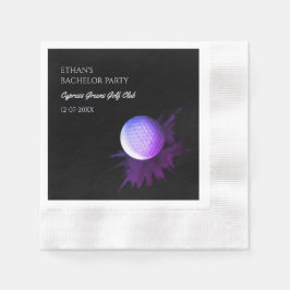 Golf Bachelor Party - Golftrip Klassischer Golfer Serviette