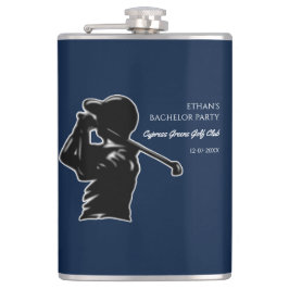 Golf Bachelor Party - Golfurlaub Klassisch Stilvol Flachmann