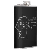 Golf Bachelor Party - Golfurlaub Klassisch Stilvol Flachmann (Rechts)