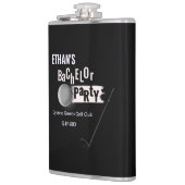 Golf Bachelor Party - Golfurlaub Klassisch Stilvol Flachmann (Links)