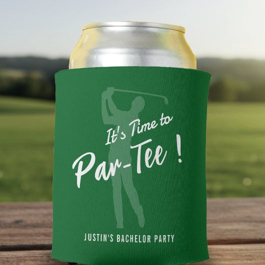 Golf Bachelor Party It's Time to Par-Tee Dosenkühler