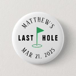 Golf Bachelor Party Letztes Loch Button