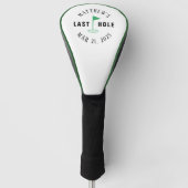 Golf Bachelor Party Letztes Loch Headcover (Vorderseite)