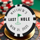 Golf Bachelor Party Letztes Loch Pokerchips