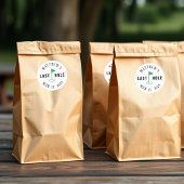 Golf Bachelor Party Letztes Loch Runder Aufkleber