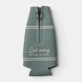 Golf Bachelor Party Letztes Swing vor dem Ring Flaschenkühler (Rückseite)