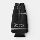 Golf Bachelor Party Letztes Swing vor dem Ring Flaschenkühler (Rückseite)