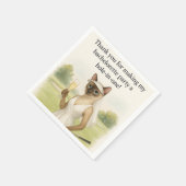 Golf Bachelorette Vielen Dank für Ihr Interesse an Serviette (Ecke)