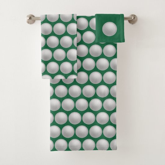 Golf-Badehandtücher-Set Geschenk Badhandtuch Set (Insitu)