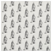 Golf Bag Golf Clubs Black Stoff (Muster)