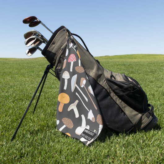 Golf Bag Handtuch mit Clip (Gras)