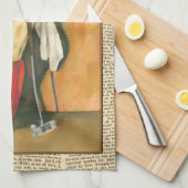 Golf Bag mit Handschuh von Jennifer Goldberger Handtuch (Viertel Falte)