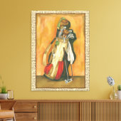 Golf Bag mit Handschuh von Jennifer Goldberger Leinwanddruck (Insitu (Wohnzimmer))