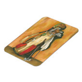 Golf Bag mit Handschuh von Jennifer Goldberger Magnet (Linke Seite)