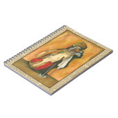 Golf Bag mit Handschuh von Jennifer Goldberger Notizblock (Linke Seite)