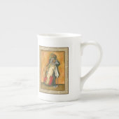 Golf Bag mit Handschuh von Jennifer Goldberger Porzellantasse (Rechts)