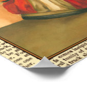 Golf Bag mit Handschuh von Jennifer Goldberger Poster (Ecke)