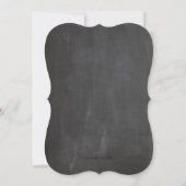 Golf Bags oder Shopping Bags Gender-Enthüllung ein Einladung (Rückseite)
