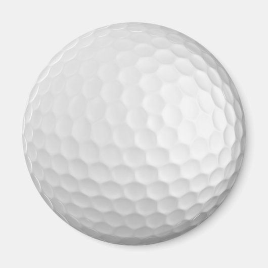 Golf Ball 2 1,2 Zoll Runes Magnet (Vorne)