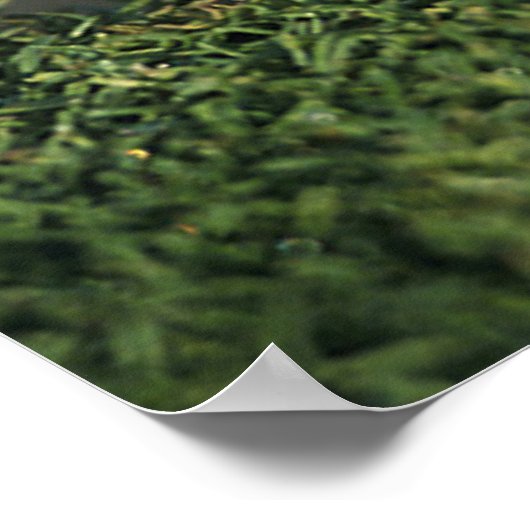 Golf Ball am Rand des Lochs Poster (Ecke)