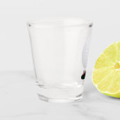 Golf Ball and Hole Shot Glass Schnapsglas (Links)