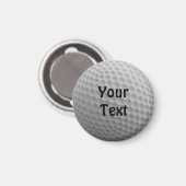 Golf Ball - Anpassen der Farbe des Schriftartes Magnet (Vorderseite/Rückseite)