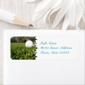 Golf Ball auf Course Mailing Labels (Insitu)