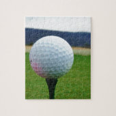 Golf Ball auf dem Golfplatz Puzzle (Vertikal)
